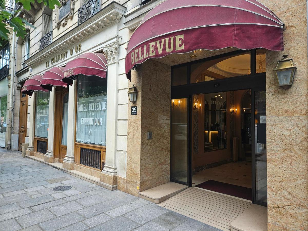 Hôtel Bellevue et du Chariot d'Or Paris Exterior foto